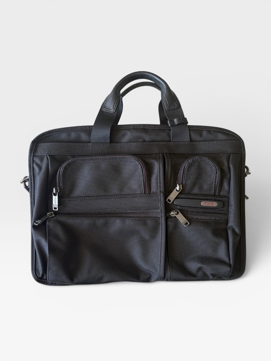 Tumi Other - TUMI T-Pass Laptop Briefcase – Black Ballistic Nylon